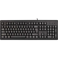 A4 Tech KM720 USB Multimedya Siyah Q Klavye