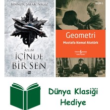 Dokuz Yayınları Içinde Bir Sen 4 - Azlem (Imzalı - Ciltli) + Geometri + Dünya Klasiği Hediye