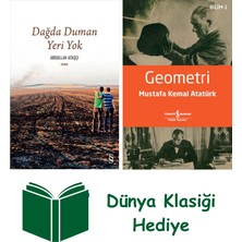 Everest Yayınları Dağda Duman Yeri Yok + Geometri + Dünya Klasiği Hediye