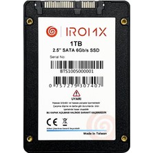 Iromx 1tb 500/480MB/S 2.5" Sata 3.0 SSD IR1TBS3