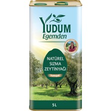 Yudum Egemden Yumuşak Lezzet Sızma Zeytinyağı 5 Lt Teneke