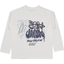 Civil Boys Urban Baskılı 6-9 Yaş Sweatshirt