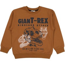 Civil Boys Giant Rex Baskılı 6-9 Yaş Sweatshirt