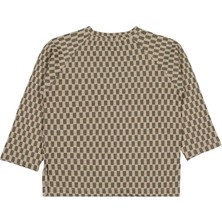 Civil Boys Dama Desenli 2-5 Yaş Sweatshirt