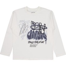 Civil Boys Urban Baskılı 10-13 Yaş Sweatshirt