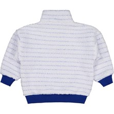 Civil Boys Yakası Patlı Çizgili 2-5 Yaş Sweatshirt