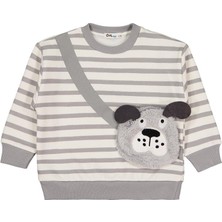 Civil Boys Köpek Çantalı 2-5 Yaş Sweatshirt