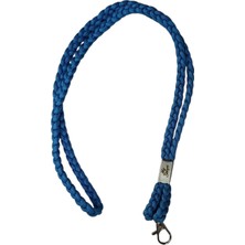 My Strape Telefon Boyun Askısı Mavi Paracord Örgü Tüm Kılıflara Uyumlu