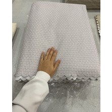 Türkanlar Home Soft Dokulu  Kaymaz Tabanlı  Koltuk Örtüsü Gri ( 200X 170 cm)
