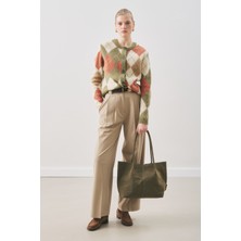 Manuka Classıc Pileli Pantolon Çağla