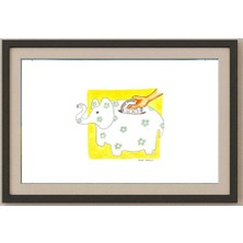 Karikatural Susanto 29X21CM Orijinal Karikatür Tablo