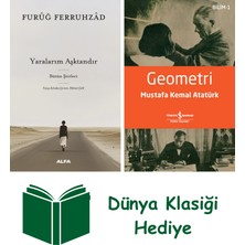 Alfa Yayınları Yaralarım Aşktandır - Bütün Şiirleri (Ciltli) + Geometri + Dünya Klasiği Hediye