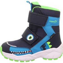 Superfit Lacivert - Yeşil Erkek Çocuk Kar Botu 1-009167-8030-2