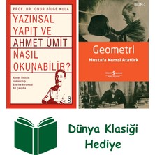 Everest Yayınları Yazınsal Yapıt ve Ahmet Ümit Nasıl Okunabilir? + Geometri + Dünya Klasiği Hediye