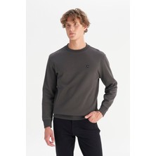 Wrangler Pamuklu Regular Fit Normal Kesim Bisiklet Yaka Logo Detaylı Sweatshirt