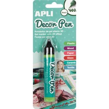 Apli Kalem-Aplı Dekor Hobby Kalem Yesıl