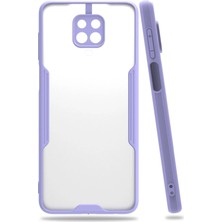 Xiaomi Redmi Note 9s Kılıf Platin Silikon - Lila - FKU5698-2815