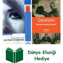 Alfa Yayınları Mecnun Isen Ey Dil Sana Leylamı Bulunmaz + Geometri + Dünya Klasiği Hediye