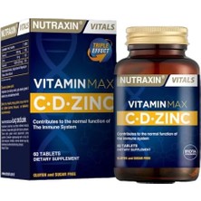 Nutraxin Vitamin Max C-D-Zinc 60 Tablet