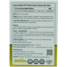 Ligone Methyl B12 Dilaltı Sprey 30 ml
