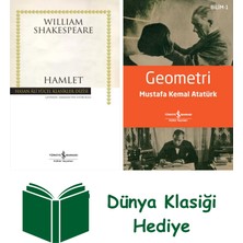 İş Bankası Kültür Yayınları Hamlet + Geometri + Dünya Klasiği Hediye