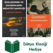 Alfa Yayınları Özelleştirme ve Çalışanların Mülkiyet Sahipliği + Geometri + Dünya Klasiği Hediye