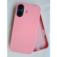 Pirok Store  İphone 16  İle Uyumlu LOGOSUZ  İçi Kadife Esnek  Silikon Lansman Kılıf