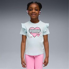 Puma 632386 47 Puma x Hk&fr Ruffle Tee Küçük Kız Çocuk T-Shirt