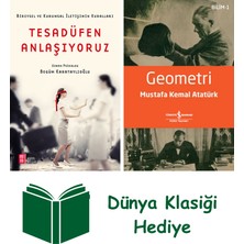 Mona Kitap Tesadüfen Anlaşıyoruz + Geometri + Dünya Klasiği Hediye