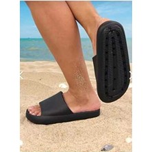 Pengu Yazlık Kadın Plaj Havuz Deniz Günlük Terlik-Ev-Banyo-Kaymaz Taban-Terlik