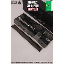 Beşiktaş "dekomus Cep Defteri Hediyeli" Lisanslı Hybrıd Ink Mekanik Tükenmez Kalem