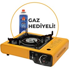 Onetick Fischer Tekli Portatif Çantalı Kamp Ocağı Stop Emniyetli