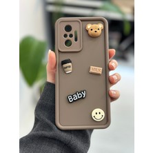 Go Aksesuar Xiaomi Note 10 Pro Uyumlu Çikolata Baby Oyuncak Tasarımlı Silikon Kılıf