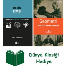 Mona Kitap Beyin Kitabı + Geometri + Dünya Klasiği Hediye