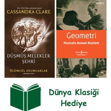 Artemis Yayınları Ölümcül Oyuncaklar 4. Kitap - Düşmüş Melekler Şehri + Geometri + Dünya Klasiği Hediye