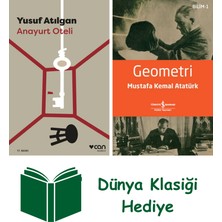Can Yayınları Anayurt Oteli + Geometri + Dünya Klasiği Hediye