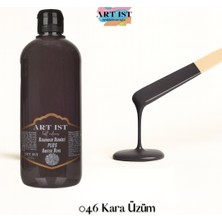 ART IST Kendinden Vernikli PLUS Akrilik Boyalar 500 ml - 046 Kara Üzüm