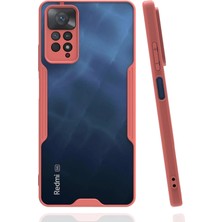 Xiaomi Redmi Note 11 Pro Kılıf Platin Silikon - Pembe - FKU5021-8485