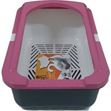 OPTIMAL Açık Elekli Kedi Tuvalet Kabı