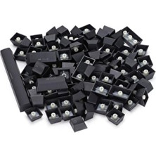 SPELT 108 Tuş Universal Mekanik Klavye Tuş Takımı Kapağı Keycap Siyah Us Layout Ingilizce Dizilim
