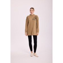 Missemramiss 5008 Florana Nakışlı Angora Tunik