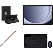 Samsung Galaxy Tab A9+ 11''inch (Plus) 8/256GB Tablet+Gold Kalem+Siyah Kılıf+Siyah Klavye Mouse