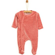 Ebebek Hello Baby Hellobaby Yenidoğan Kadife Patikli Tulum Unisex