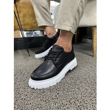 Kb-X6 Kuback Siyah Cilt Günlük Erkek Ayakkabı