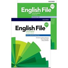  english file ıntermediate student's book with online practice + workbook without key