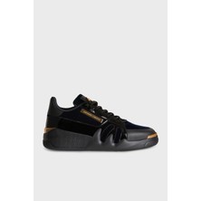 Giuseppe Zanotti Logolu Hakiki Deri Sneaker Ayakkabı Erkek Ayakkabı RU20063
