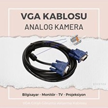 Bivotek VGA Kablo - VGA Monitör Kablosu - Görüntü Kablosu