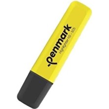 Penmark Pastel Fosforlu Kalem (İşaret Kalemi) Limoni Hs505-11 (10 Lu Paket)