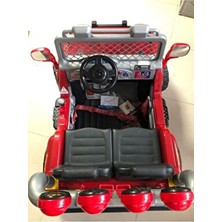 Aliş Mega Çift Kişilik 12 Volt Uzaktan Kumandalı Akülü Araba / Jeep
