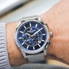 Daniel Klein DK455700 Çelik Hasır Kordonlu Erkek Kol Saati